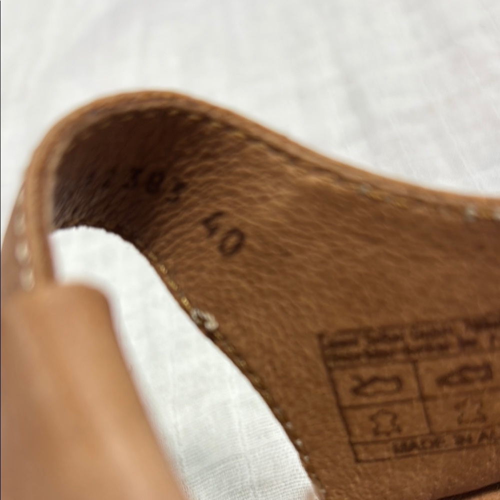 Josef Seibel Rosalie Tan Leather Sandals Casual Comfort - Picture 6 of 7